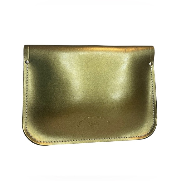 The Cambridge Satchel Company Women's Mini Satchel - Gold Saffiano - Picture 6 of 11